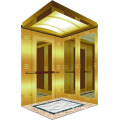 Luxury building elevator with small machine-room